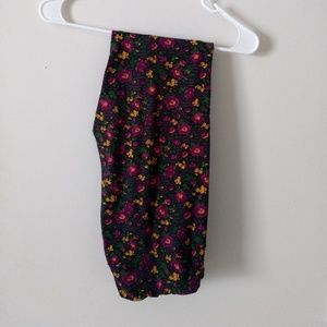 Floral Lularoe Leggings TC